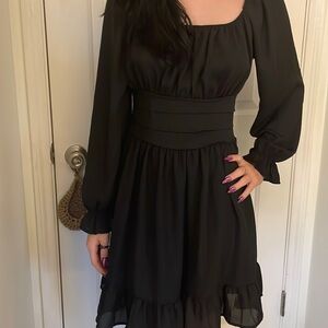 Black dress worn once. Perfect condition